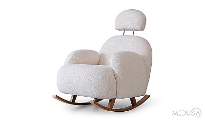 Medusa Home Mobilya - Puffy Sallanır Berjer