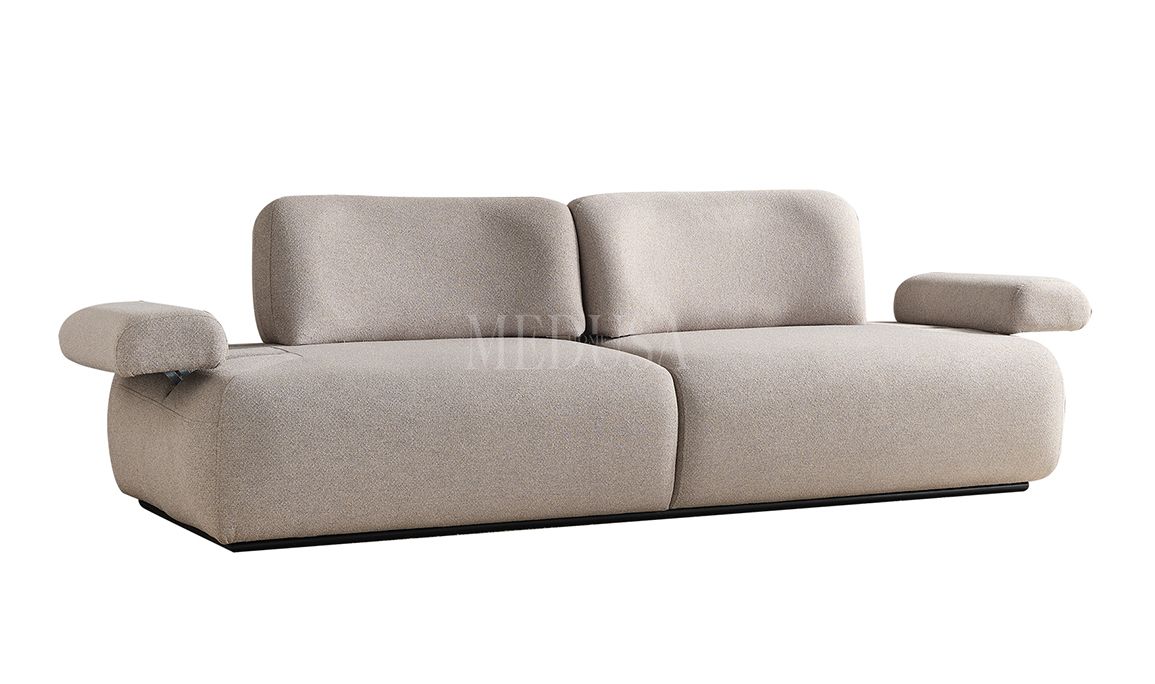 Medusa Home Mobilya - Puffy Üçlü Koltuk