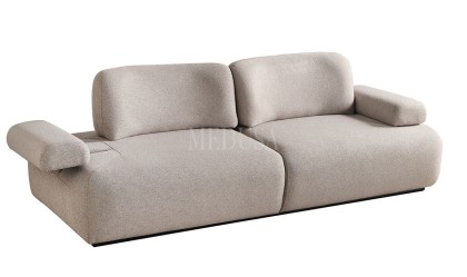 Medusa Home Mobilya - Puffy Üçlü Koltuk