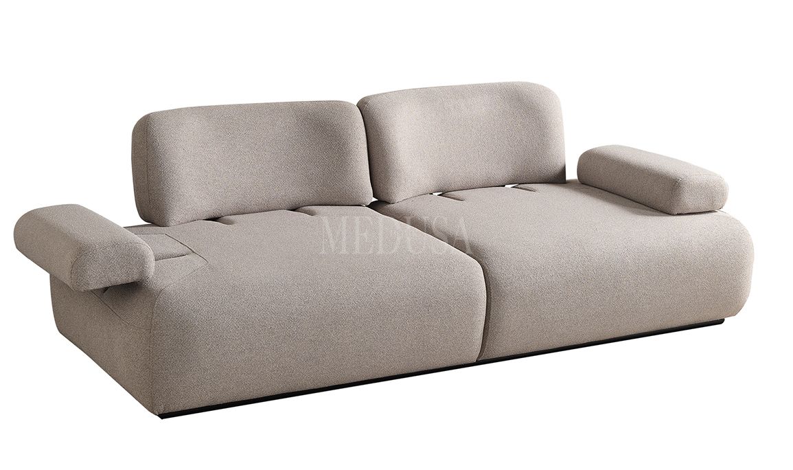 Medusa Home Mobilya - Puffy Üçlü Koltuk