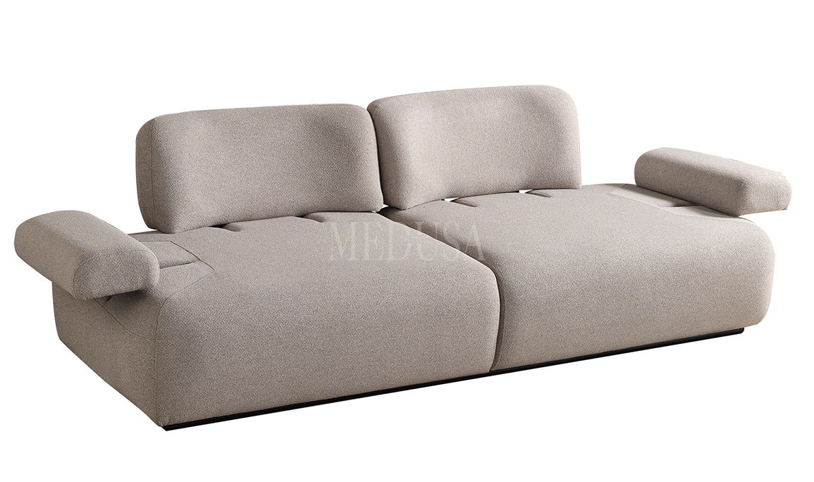 Medusa Home Mobilya - Puffy Üçlü Koltuk