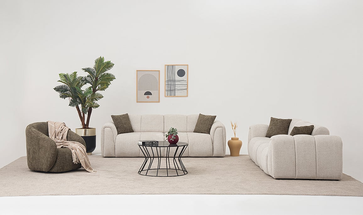 Medusa Home Mobilya - Pufi Koltuk Takımı