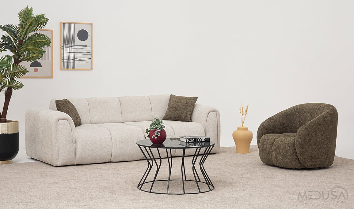Medusa Home Mobilya - Pufi Koltuk Takımı