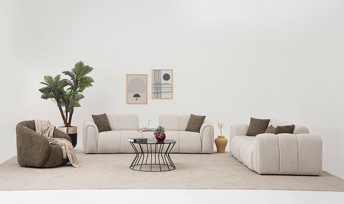 Medusa Home Mobilya - Pufi Plus Koltuk Takımı