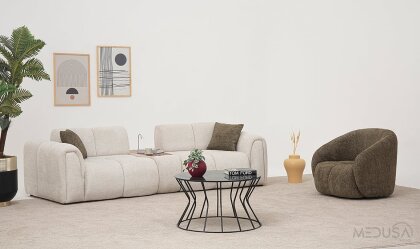 Medusa Home Mobilya - Pufi Plus Koltuk Takımı