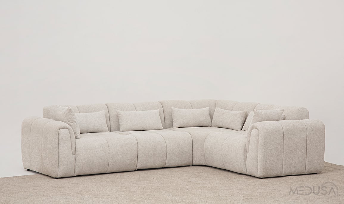 Medusa Home Mobilya - Pufi Plus Köşe Takımı