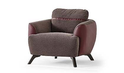 Medusa Home Mobilya - Puma Mürdüm Berjer