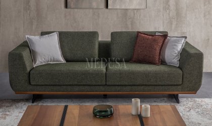 Medusa Home - Quarter Üçlü Koltuk Yeşil Medusa Home - Quarter Üçlü Koltuk Yeşil