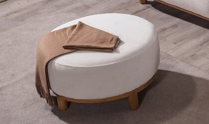 Medusa Home - Quatro Yuvarlak Puf Medusa Home - Quatro Yuvarlak Puf