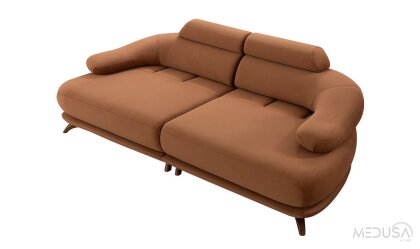 Medusa Home Mobilya - Ramess Tarçın Üçlü Koltuk