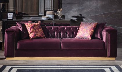 Medusa Home - Ramses Üçlü Koltuk Ayaksız Medusa Home - Ramses Üçlü Koltuk Ayaksız