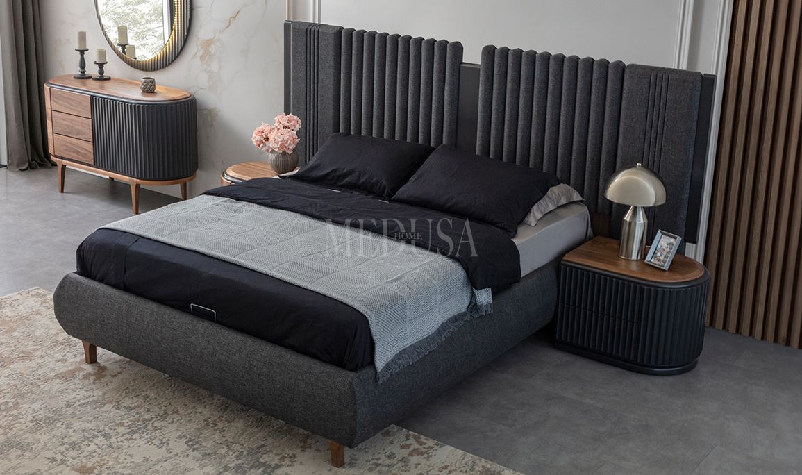 Medusa Home Mobilya - Rana Komodin Antrasit