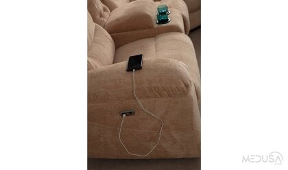 Medusa Home Mobilya - Ravella Motorlu Köşe Takımı