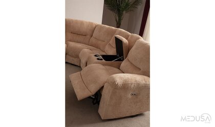 Medusa Home Mobilya - Ravella Motorlu Köşe Takımı