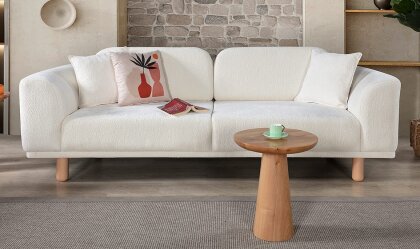 Medusa Home - Raven Bohem Beyaz Üçlü Koltuk Medusa Home - Raven Bohem Beyaz Üçlü Koltuk