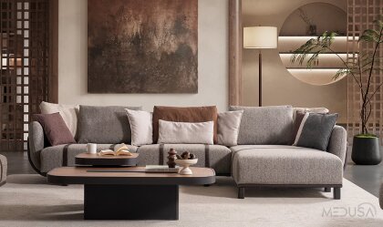 Medusa Home Mobilya - Real Köşe Koltuk
