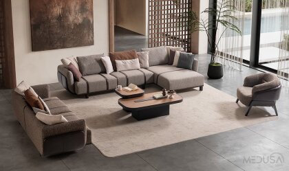 Medusa Home Mobilya - Real Köşe Koltuk