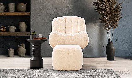 Medusa Home Mobilya - Relax Telefon Tutacaklı Sallanır Berjer