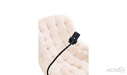 Medusa Home Mobilya - Relax Telefon Tutacaklı Sallanır Berjer