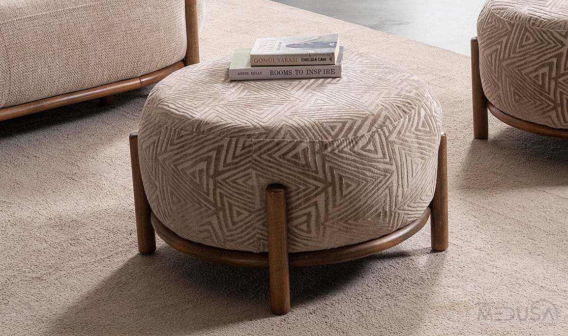 Medusa Home Mobilya - Retro Puf
