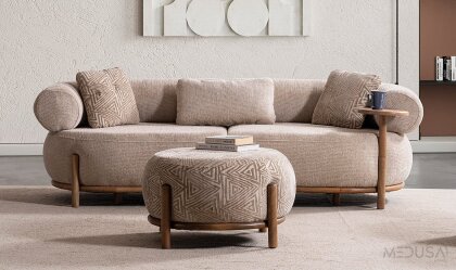 Medusa Home - Retro Üçlü Koltuk Medusa Home - Retro Üçlü Koltuk