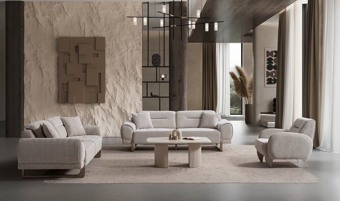 Medusa Home Mobilya - Reve Koltuk Takımı - Modern Koltuk Takımları