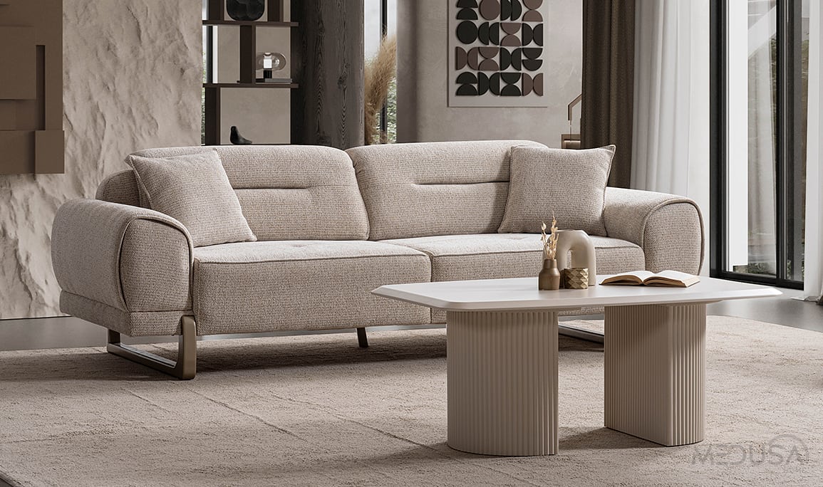 Medusa Home Mobilya - Reve Üçlü Koltuk