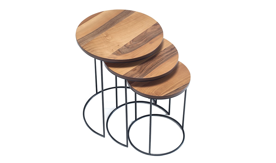 Medusa Home Mobilya - Riga Walnut Zigon Sehpa