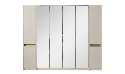 Medusa Home - Riox 6 Kapaklı Gardırop 4 Kapı Aynalı Medusa Home - Riox 6 Kapaklı Gardırop 4 Kapı Aynalı
