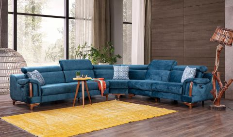 Medusa Home Mobilya - Rio Dallas Motorlu Köşe Takımı
