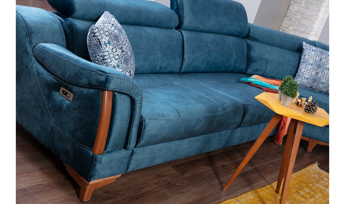 Medusa Home Mobilya - Rio Dallas Motorlu Köşe Takımı