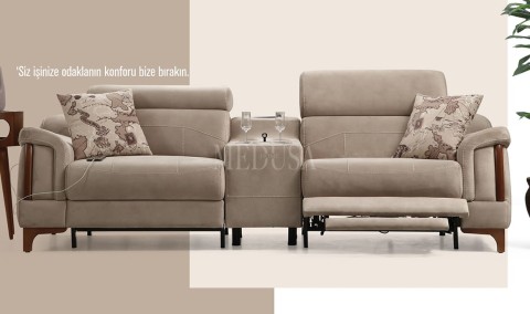 Medusa Home - Rio Evo Tv Modlu Üçlü Koltuk Medusa Home - Rio Evo Tv Modlu Üçlü Koltuk