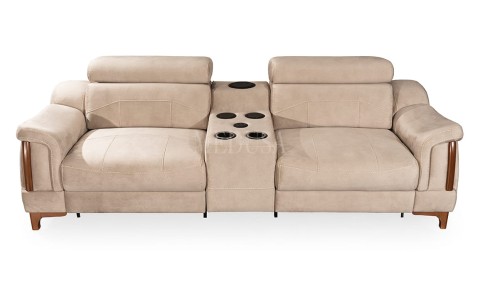 Medusa Home Mobilya - Rio Evo Tv Modlu Üçlü Koltuk