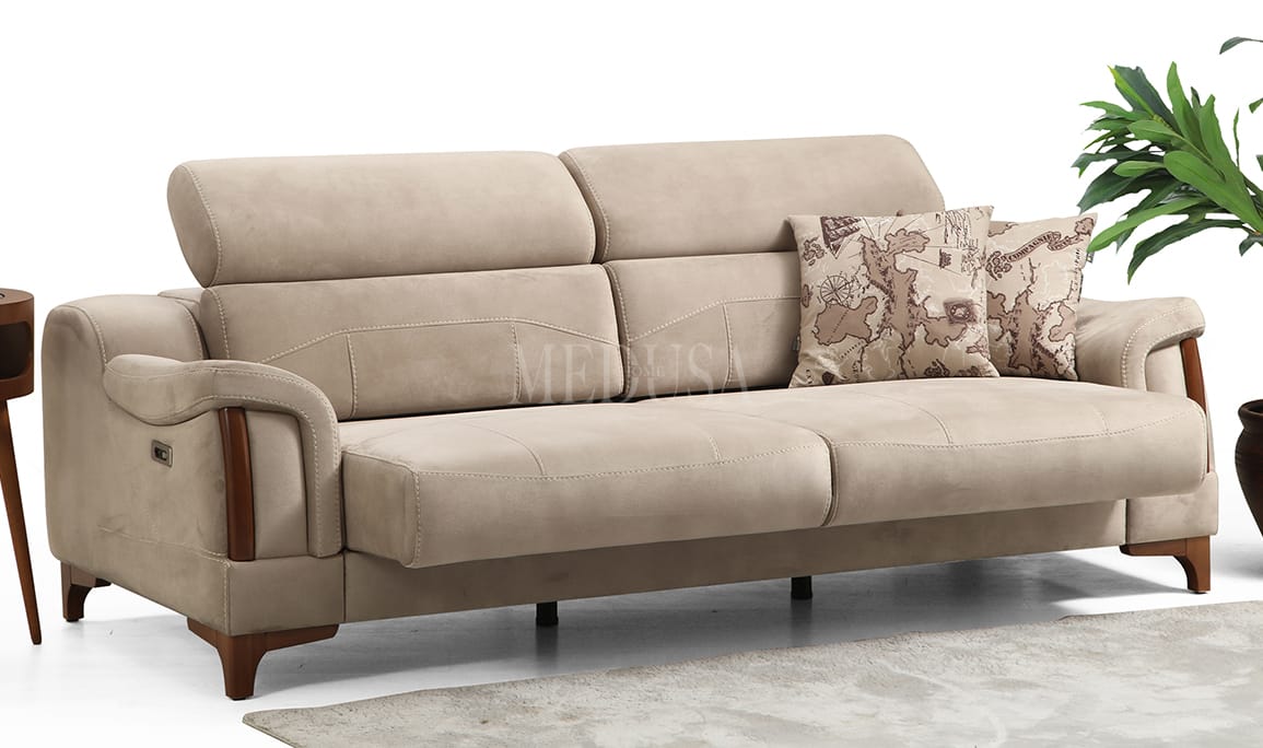 Medusa Home Mobilya - Rio Evo Üçlü Koltuk Yataklı