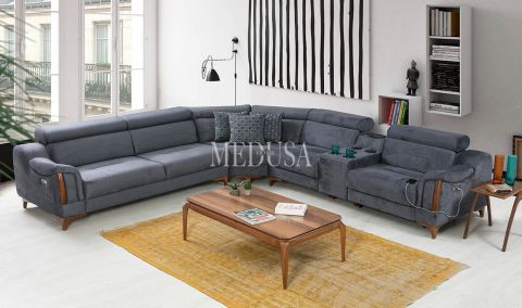 Medusa Home Mobilya - Rio Lina Motorlu Köşe Takımı