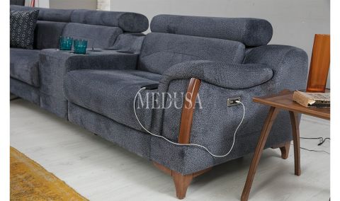 Medusa Home Mobilya - Rio Lina Motorlu Köşe Takımı