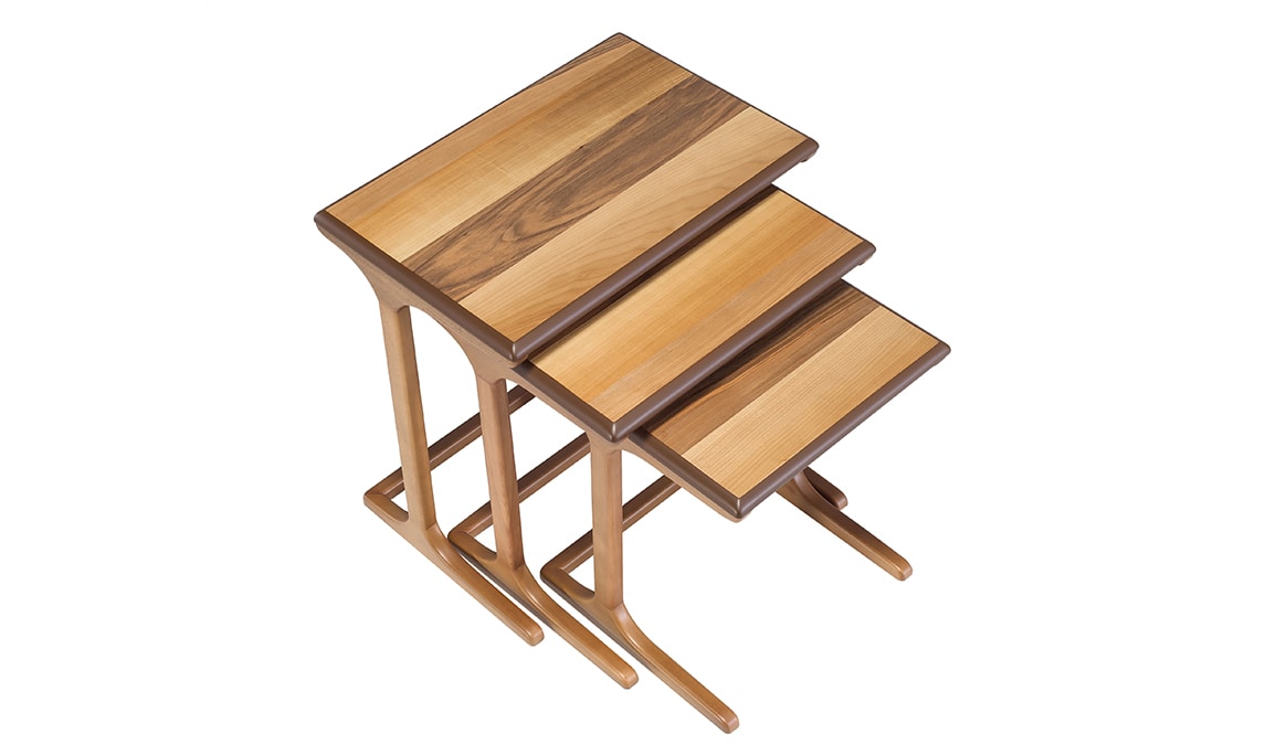 Medusa Home Mobilya - Rio Walnut Zigon Sehpa