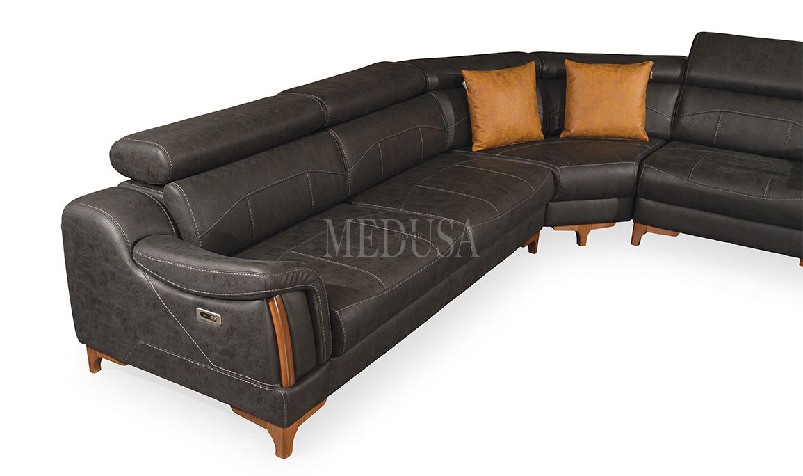 Medusa Home Mobilya - Rio Zen Motorlu Köşe Takımı