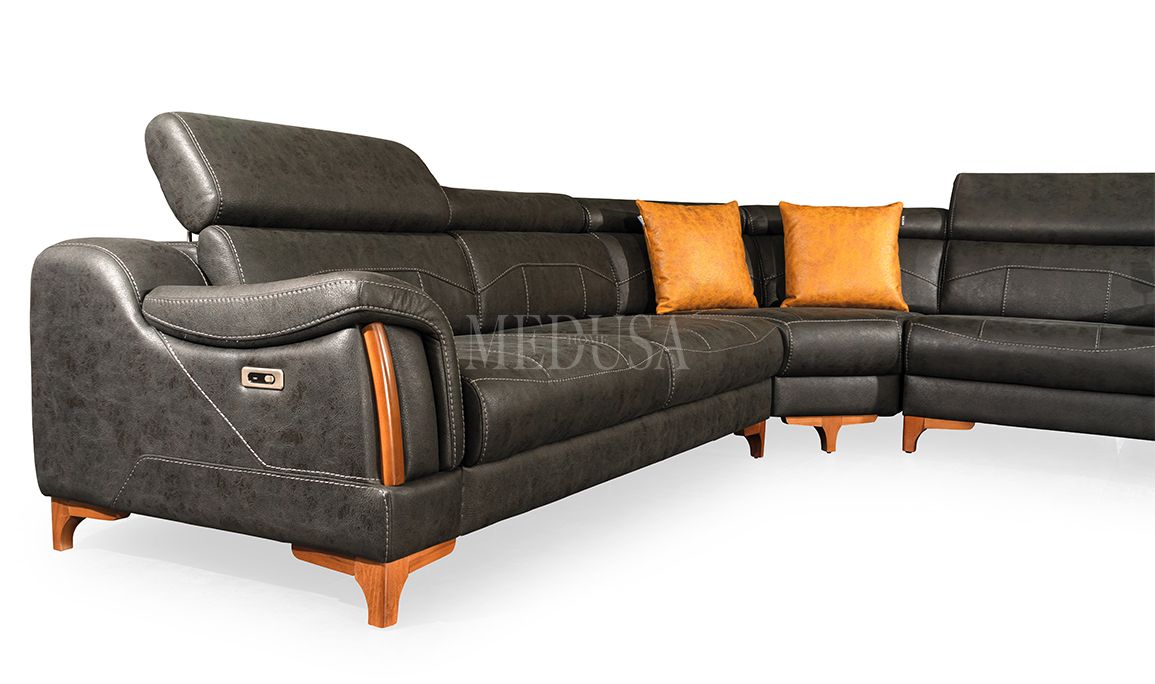 Medusa Home Mobilya - Rio Zen Motorlu Köşe Takımı