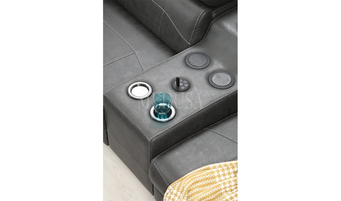 Medusa Home Mobilya - Rio Zen Motorlu Köşe Takımı