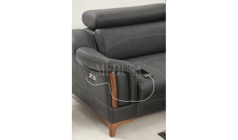 Medusa Home Mobilya - Rio Zen Motorlu Köşe Takımı