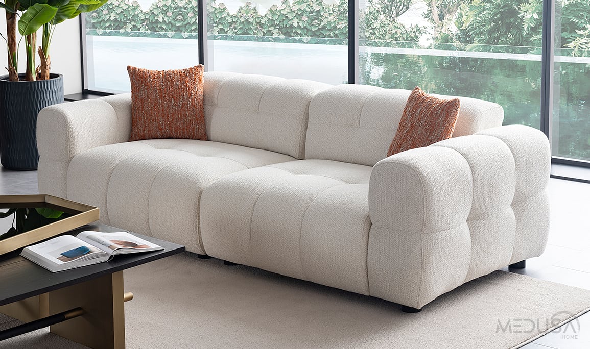 Medusa Home Mobilya - Rita Üçlü Koltuk