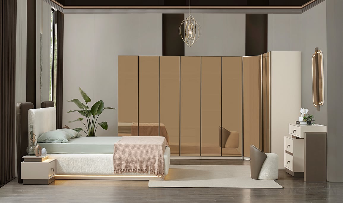 Medusa Home Mobilya - Riva Köşe Yatak Odası