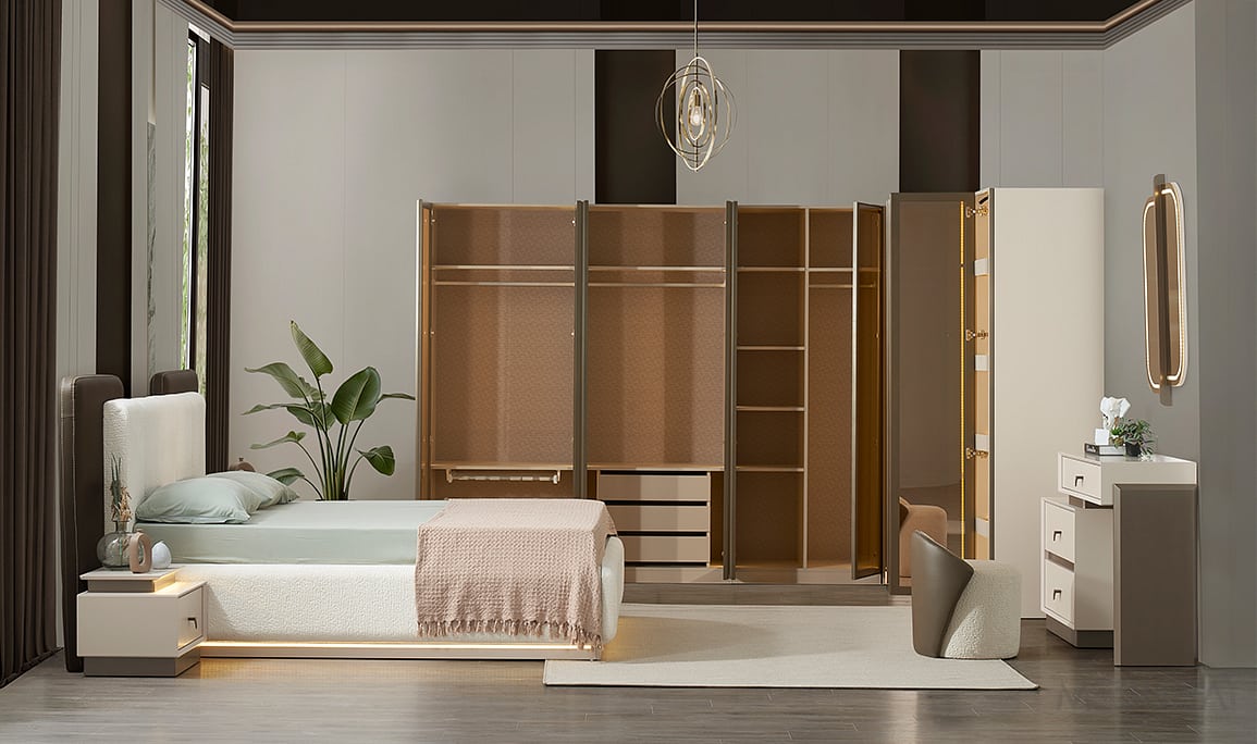 Medusa Home Mobilya - Riva Köşe Yatak Odası