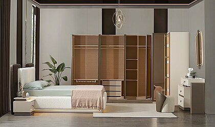 Medusa Home Mobilya - Riva Köşe Yatak Odası