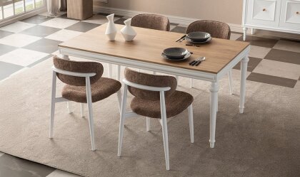Medusa Home Mobilya - Riva Yemek Masası - Sabit Yemek Masaları Medusa Home Mobilya - Riva Yemek Masası - Sabit Yemek Masaları