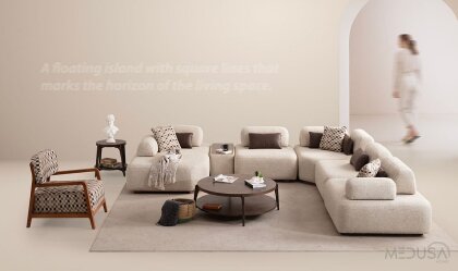 Medusa Home Mobilya - Rixos Large Köşe Takımı