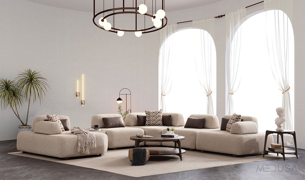 Medusa Home Mobilya - Rixos Large Köşe Takımı