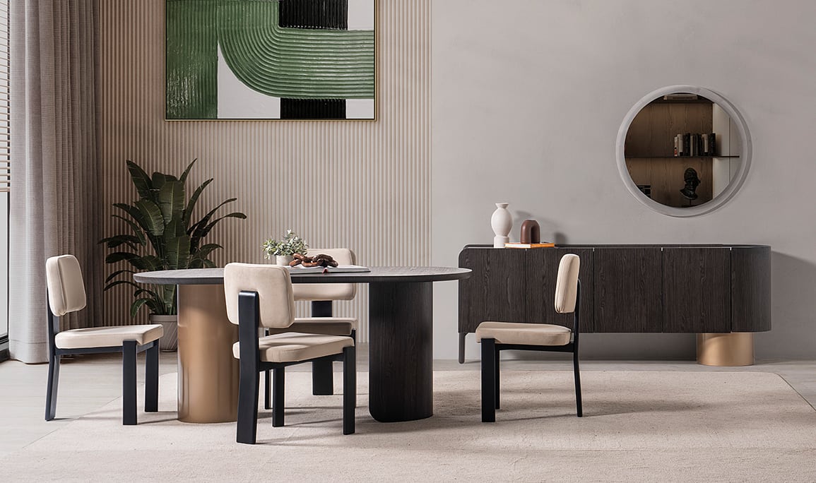 Medusa Home Mobilya - Rocco Yemek Odası