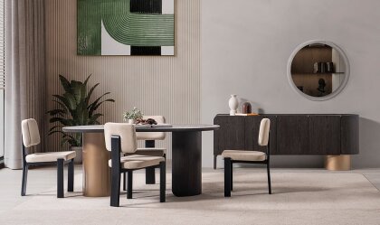 Medusa Home Mobilya - Rocco Yemek Odası - Modern Yemek Odaları Medusa Home Mobilya - Rocco Yemek Odası - Modern Yemek Odaları